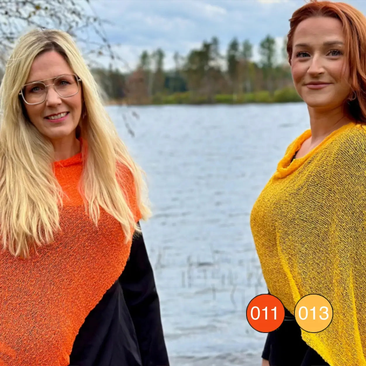 Ella Cape - Vår populära finstickade Cape i många färger | Ulla Jacobsson Kläder