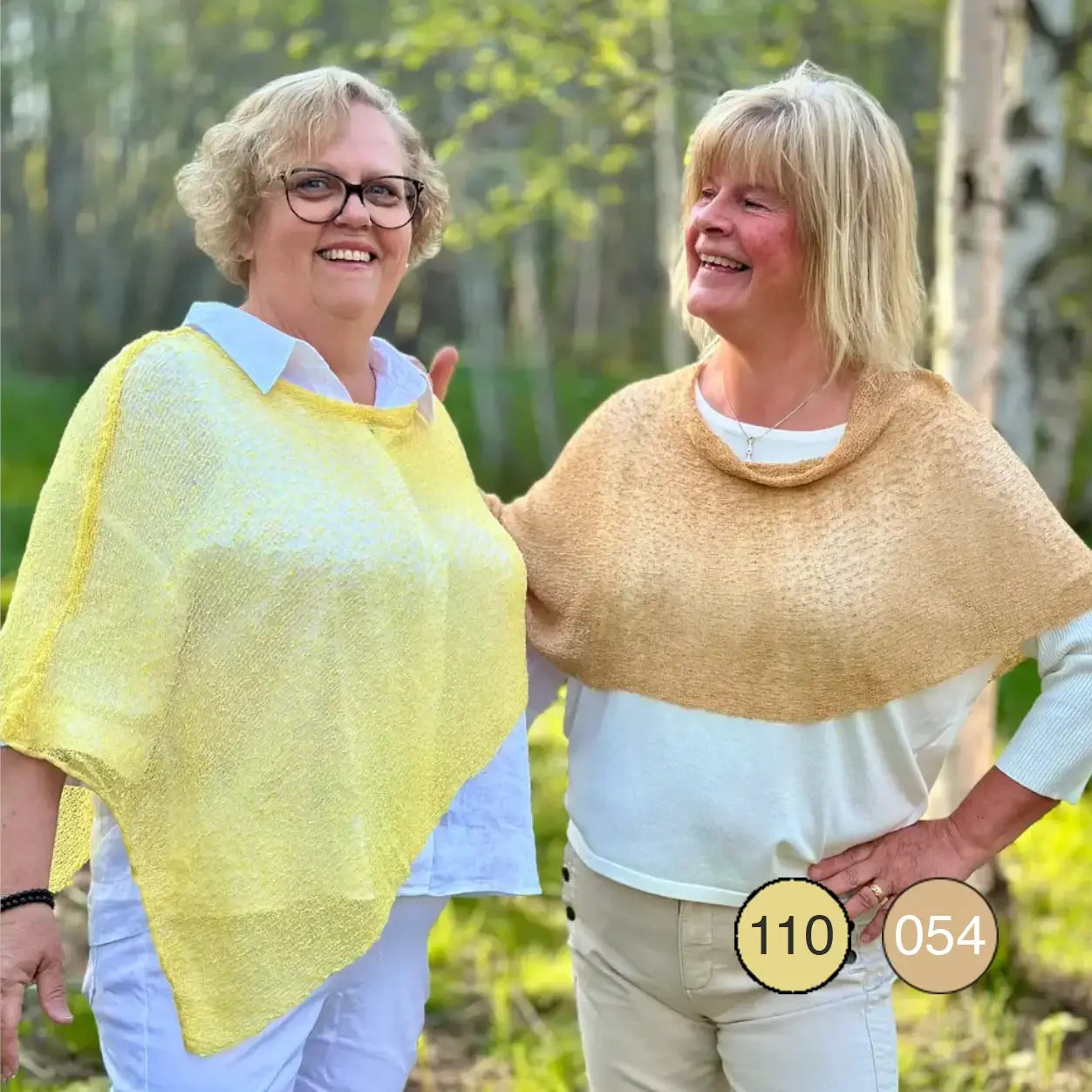 Ella Cape - Vår populära finstickade Cape i många färger | Ulla Jacobsson Kläder
